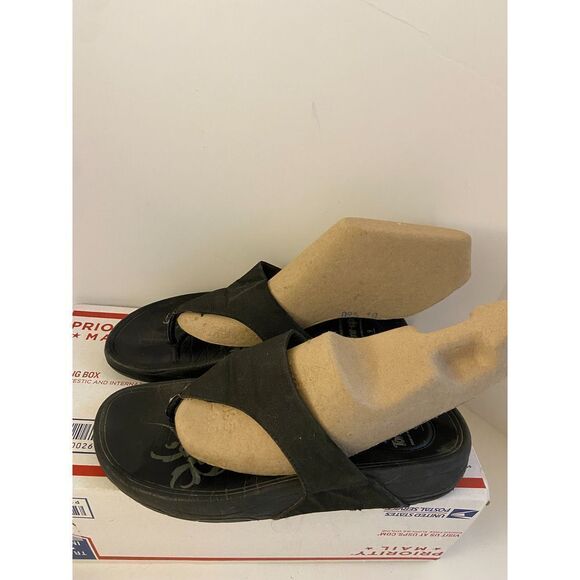 Skechers Black Bling Tone Up Sandals size 9 - Picture 2 of 4